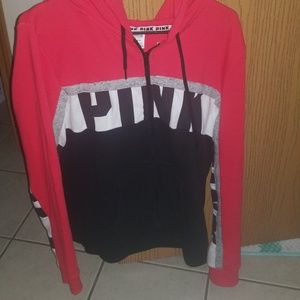 Pink Zip up Hoodie